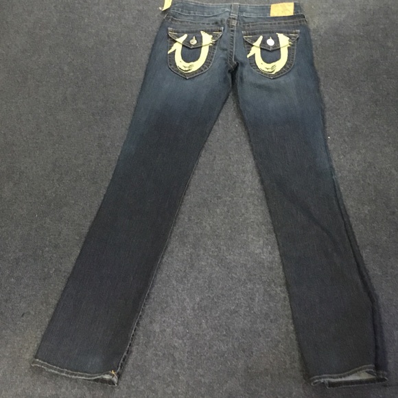 True Religion Faded Jeans GIFT w/purchase - Picture 3 of 4